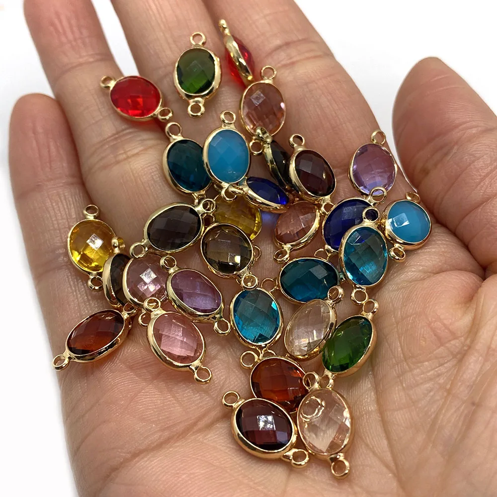 Charms for Jewelry Making ,Ladies' Wedding Accessories, 10PCS Popular Style Crystal Metal Connector, DIY Necklace Accessories
Charms for Jewelry Making ,Ladies' Wedding Accessories, 10PCS Popular Style Crystal Metal Connector, DIY Necklace Accessories