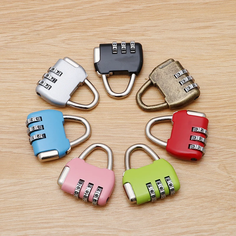 3 Dial Digit Password Combination Padlock Suitable For Luggage Zippers Zinc Alloy Padlock SafeAnd Convenient
3 Dial Digit Password Combination Padlock Suitable For Luggage Zippers Zinc Alloy Padlock SafeAnd Convenient