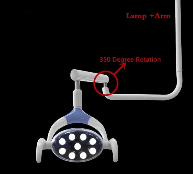 Reflect Spotlight Round LED Dental Lamp Oral Light for Dentistry Operation Chair
Reflect Spotlight Round LED Dental Lamp Oral Light for Dentistry Operation Chair