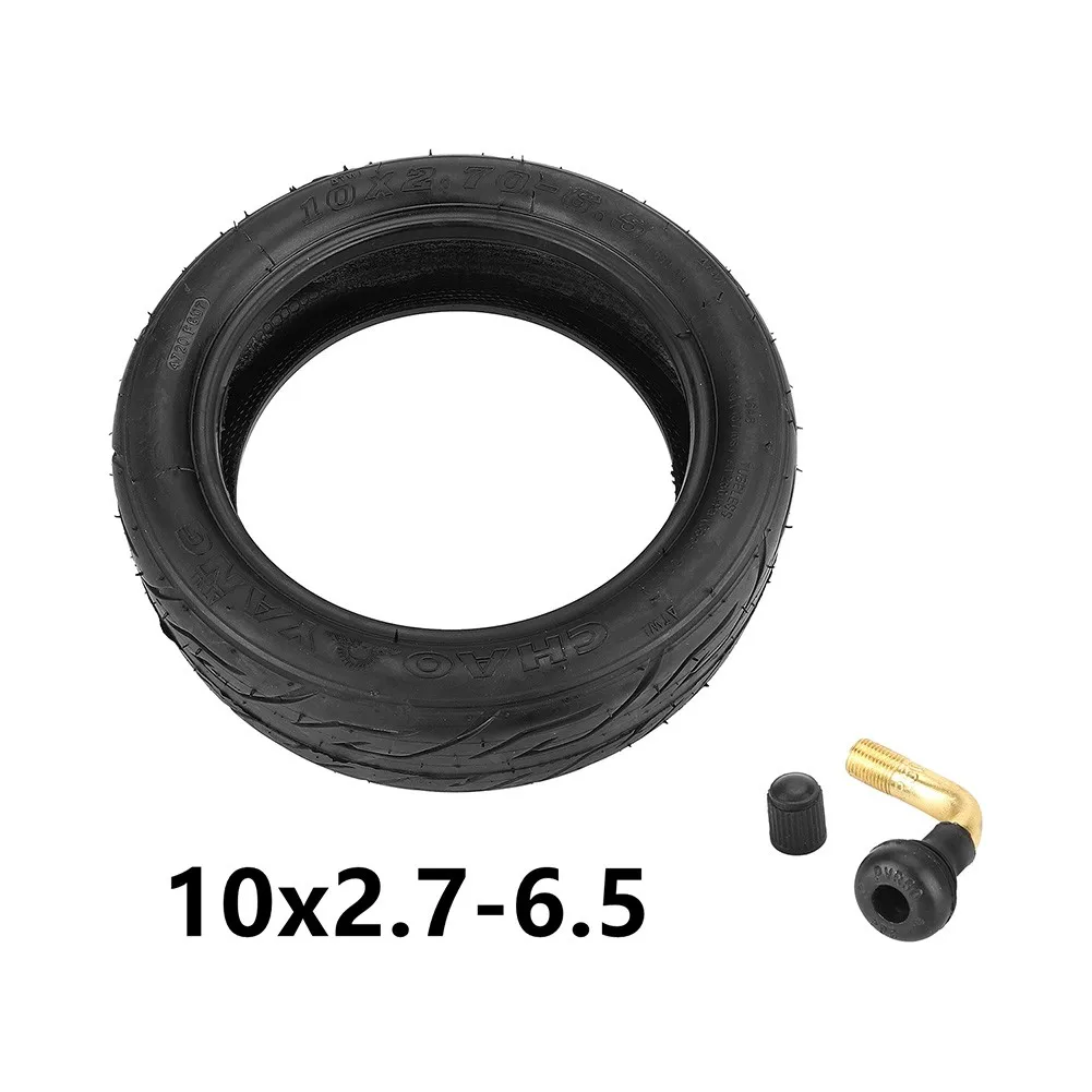10x2.7-6.5 Electric Scooter Vacuum Tire 10 Inch Explosion Proof Tire With Elbow Air Valve Off Road City Road Non Slip Accessory
10x2.7-6.5 Electric Scooter Vacuum Tire 10 Inch Explosion Proof Tire With Elbow Air Valve Off Road City Road Non Slip Accessory