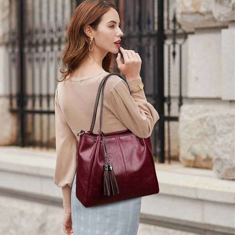 Women Luxury Handbag Tassel Pendant Crossbody Bags For Women Bag Over Shoulder Designer Bags Famous Brand Handbag Sac Main Femme
Women Luxury Handbag Tassel Pendant Crossbody Bags For Women Bag Over Shoulder Designer Bags Famous Brand Handbag Sac Main Femme