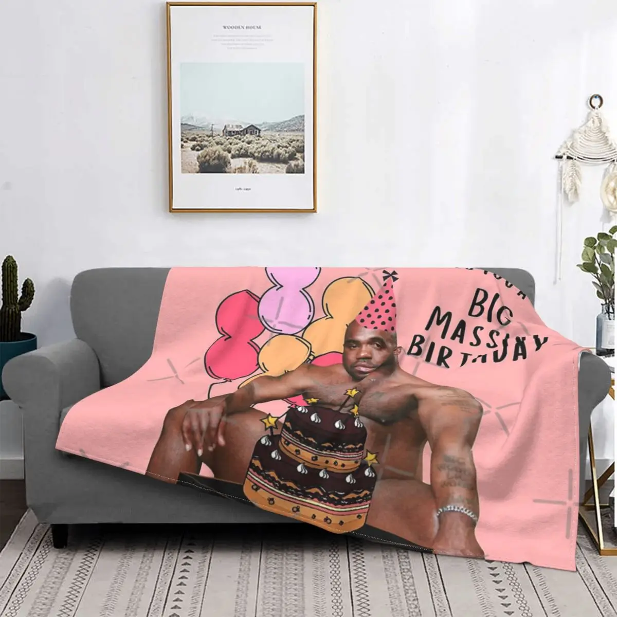 Happy Birthday From Barry Wood Blanket Bedspread Bed Plaid Bed Plaid Towel Beach Picnic Blanket Summer Bedspreads 
Happy Birthday From Barry Wood Blanket Bedspread Bed Plaid Bed Plaid Towel Beach Picnic Blanket Summer Bedspreads