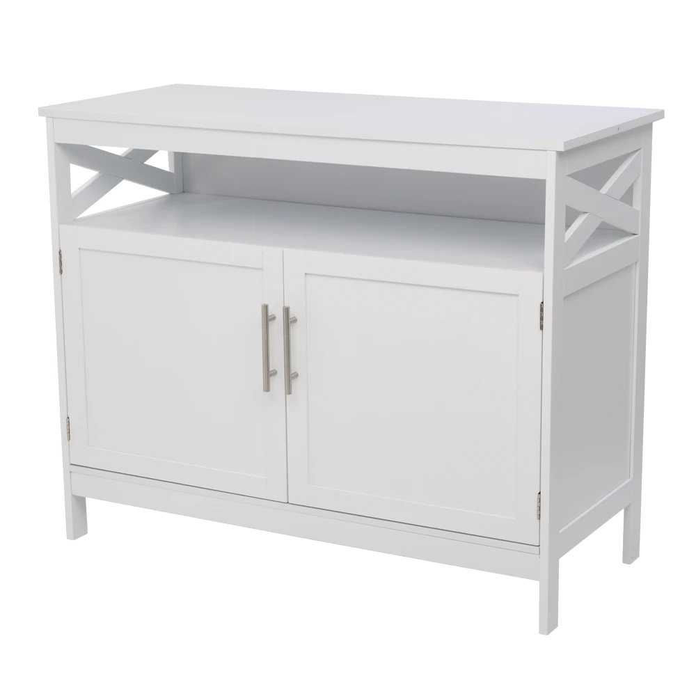 FCH Double Door Side Cabinet With Partition White Desk Sideboard Cabinet (100.08 x 43.18 x 80.01)cm
FCH Double Door Side Cabinet With Partition White Desk Sideboard Cabinet (100.08 x 43.18 x 80.01)cm