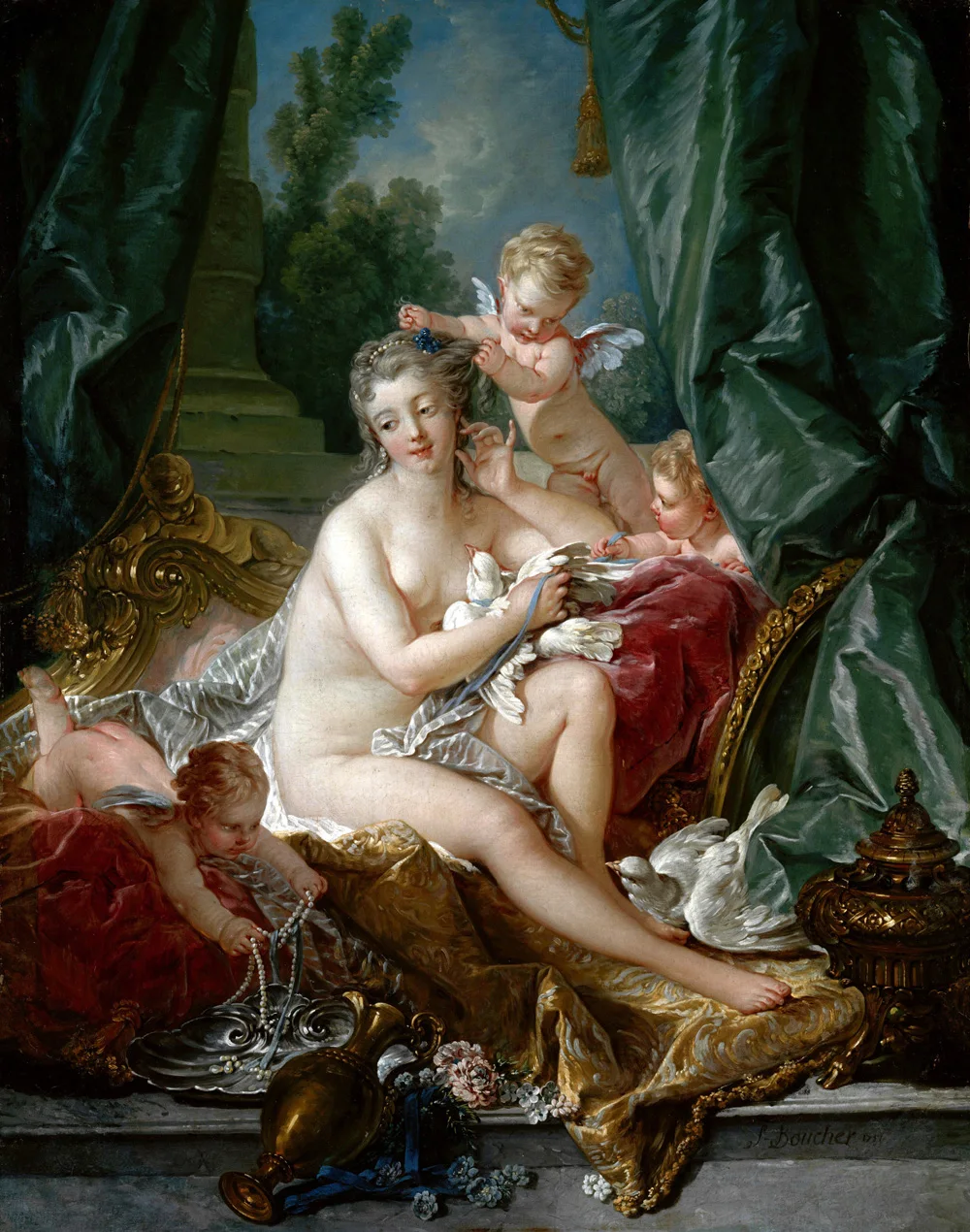 WHOLESALE PAINTING # GOOD QUALITY #36" INCH # NUDE THE TOILET OF VENUS WITH ANGEL PRINT CANVAS OIL PAINTING-FREE SHIPPING
WHOLESALE PAINTING # GOOD QUALITY #36" INCH # NUDE THE TOILET OF VENUS WITH ANGEL PRINT CANVAS OIL PAINTING-FREE SHIPPING