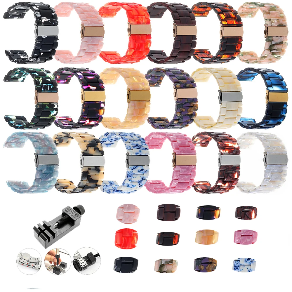 22mm 20mm Light Resin Bracelet for Samsung Galaxy Watch 3 Band 41mm/45mm/42mm/46mm/Active 2 1/40mm/44mm Strap Smooth Clock Belt
22mm 20mm Light Resin Bracelet for Samsung Galaxy Watch 3 Band 41mm/45mm/42mm/46mm/Active 2 1/40mm/44mm Strap Smooth Clock Belt