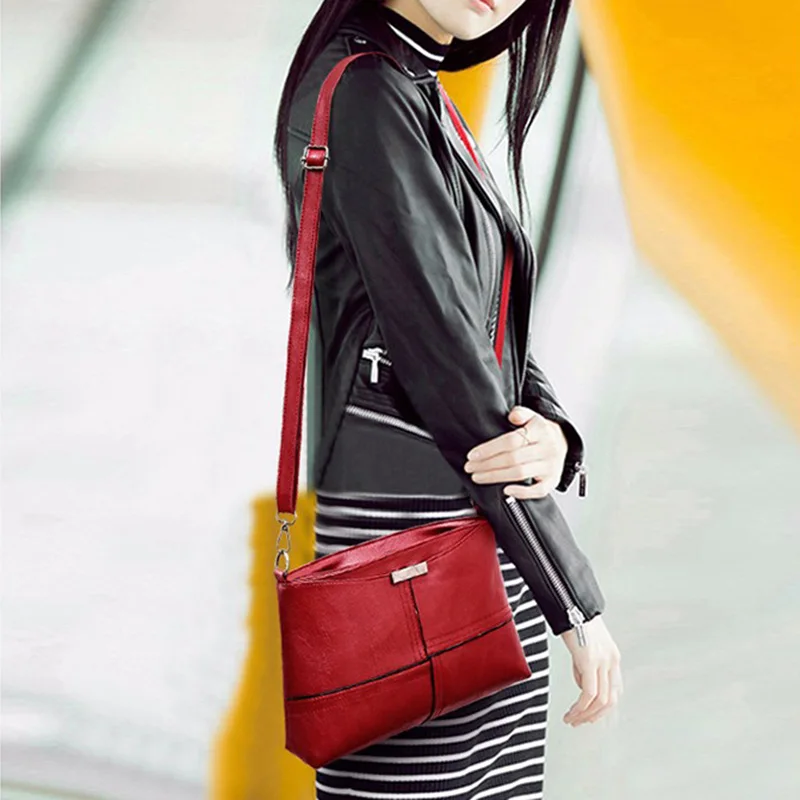 Women Shoulder Bag Solid Color PU Large Capacity Casual Crossbody Bag with Removable Strap -OPK 
Women Shoulder Bag Solid Color PU Large Capacity Casual Crossbody Bag with Removable Strap -OPK