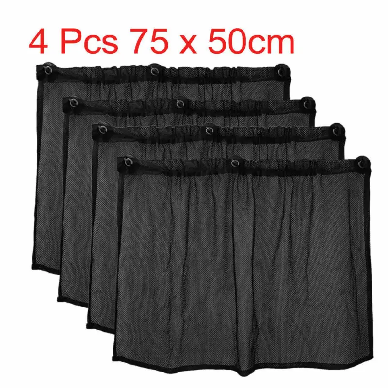 4*Car Side Casement Side Curtain Folded Mesh Sun Shade Black Suction Cup 70x50cm The Supplied Suction Cup
4*Car Side Casement Side Curtain Folded Mesh Sun Shade Black Suction Cup 70x50cm The Supplied Suction Cup