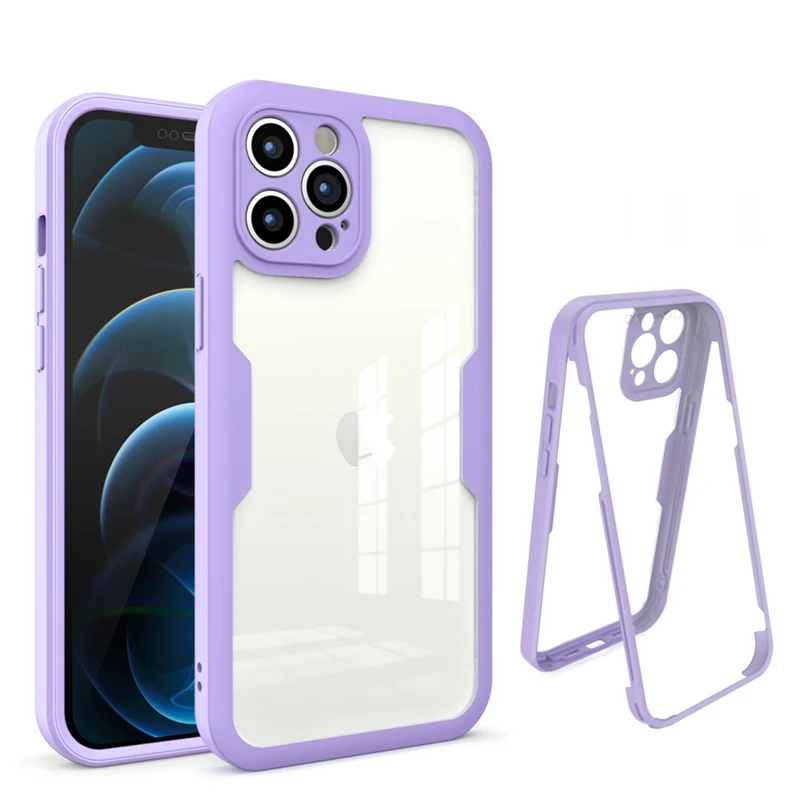 Full Cover Phone Case For iphone 11 12 13 Pro Max Mini XS Max XR X 7 8Plus SE2020 Soft Front Protector+Back Shockproof Cover
Full Cover Phone Case For iphone 11 12 13 Pro Max Mini XS Max XR X 7 8Plus SE2020 Soft Front Protector+Back Shockproof Cover