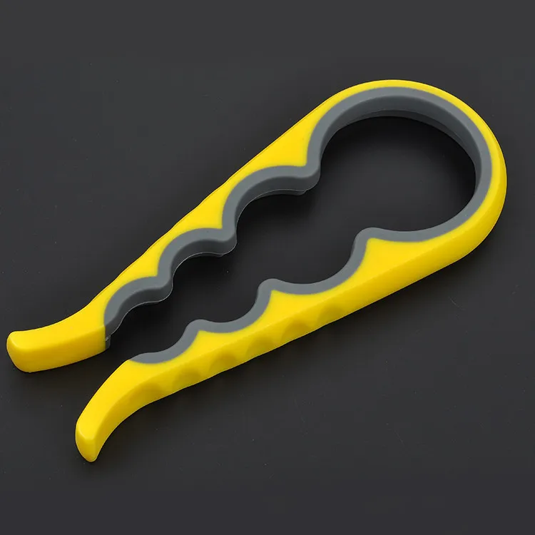 1Pcs Creative Multifunctional Four-in-one Silicone Bottle Opener Household Safety Can Opener Non-slip Screw Capper
1Pcs Creative Multifunctional Four-in-one Silicone Bottle Opener Household Safety Can Opener Non-slip Screw Capper