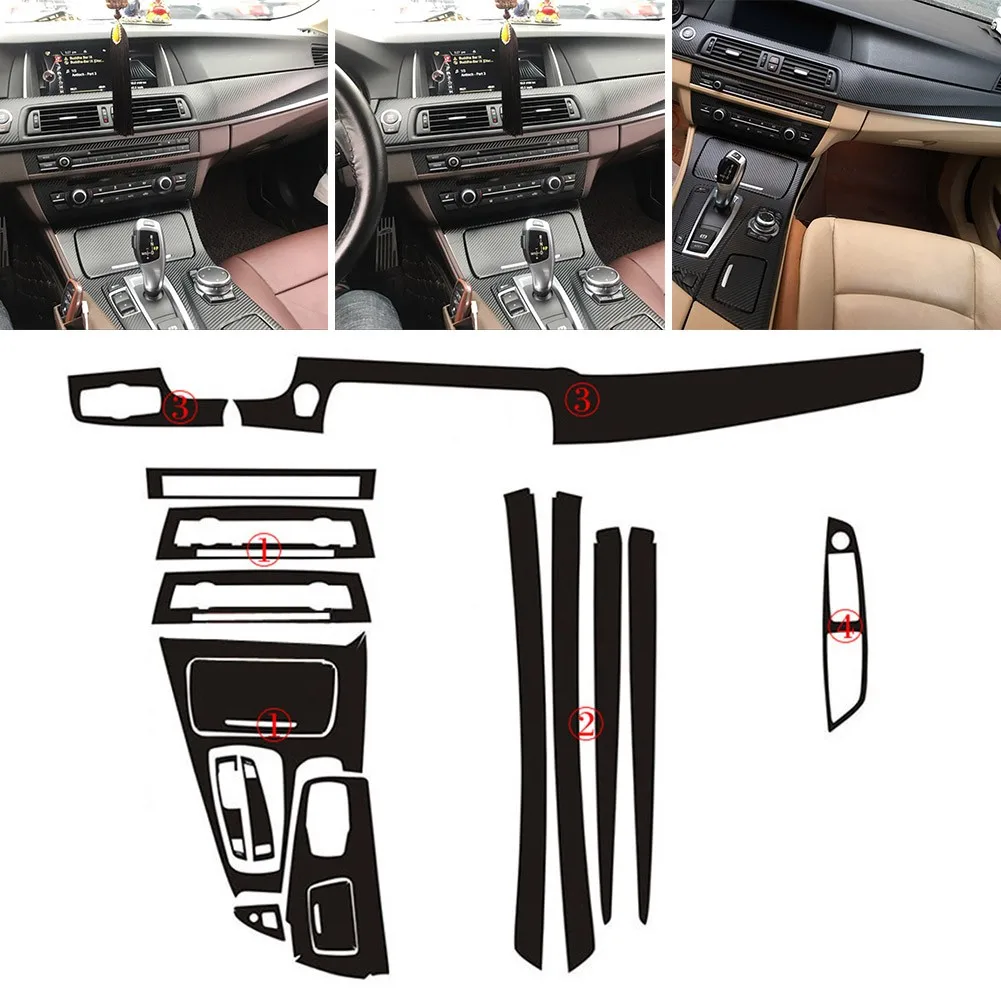 1 SET Car Interior Trim Black 5D Carbon Fiber Style For BMW 520Li 528Li F10 F18 Vinyl Car Stickers Accessories Free Shipping
1 SET Car Interior Trim Black 5D Carbon Fiber Style For BMW 520Li 528Li F10 F18 Vinyl Car Stickers Accessories Free Shipping