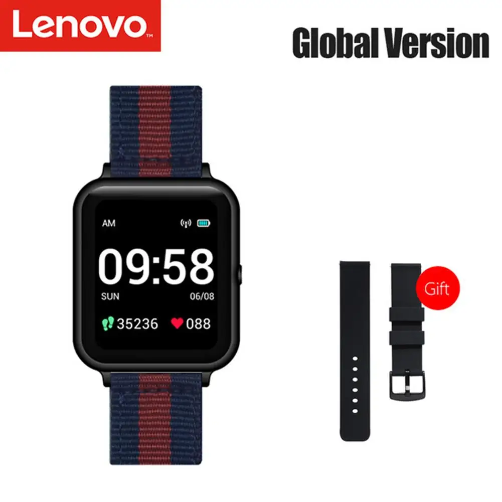 Смарт-часы Lenovo S2, 1,4 дюйма, фитнес-трекер, шагомер, монитор сна, пульсометр, Смарт-часы
Смарт-часы Lenovo S2, 1,4 дюйма, фитнес-трекер, шагомер, монитор сна, пульсометр, Смарт-часы