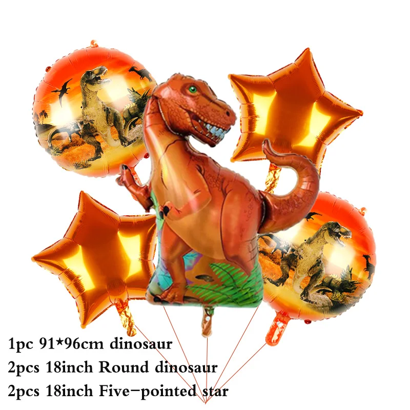 7pcs/set Dinosaur Foil Balloons Boys Animal Balloons Happy Birthday Balloon Baby Kids Birthday Party Dinosaur World Decoration
7pcs/set Dinosaur Foil Balloons Boys Animal Balloons Happy Birthday Balloon Baby Kids Birthday Party Dinosaur World Decoration