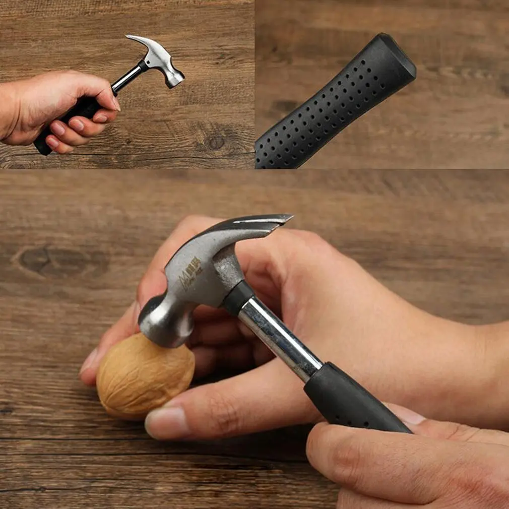 Round head plastic handle Magnetic claw hammer For woodworking and Electronic tool, mini hammer rubber hammer tool
Round head plastic handle Magnetic claw hammer For woodworking and Electronic tool, mini hammer rubber hammer tool