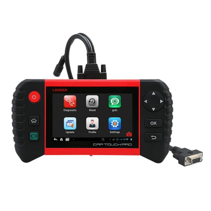 Считыватель кодов OBD2 Launch CRP Touch Pro, диагностический инструмент 5,0, полный набор диагностических систем на базе Android
Считыватель кодов OBD2 Launch CRP Touch Pro, диагностический инструмент 5,0, полный набор диагностических систем на базе Android