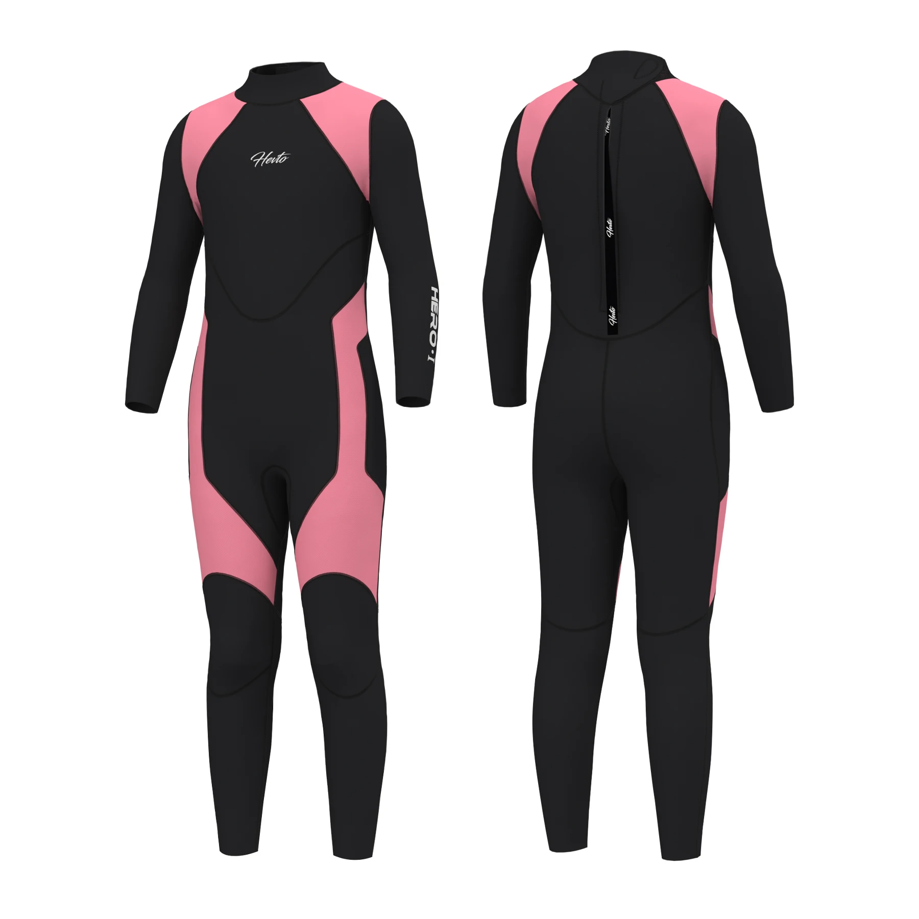 Hevto Wetsuits Kids Girl 3mm Neoprene Swimsuit Scuba Surf Diving Suit Long Sleeves Back Zip Snorkeling Equip for Underwater
Hevto Wetsuits Kids Girl 3mm Neoprene Swimsuit Scuba Surf Diving Suit Long Sleeves Back Zip Snorkeling Equip for Underwater