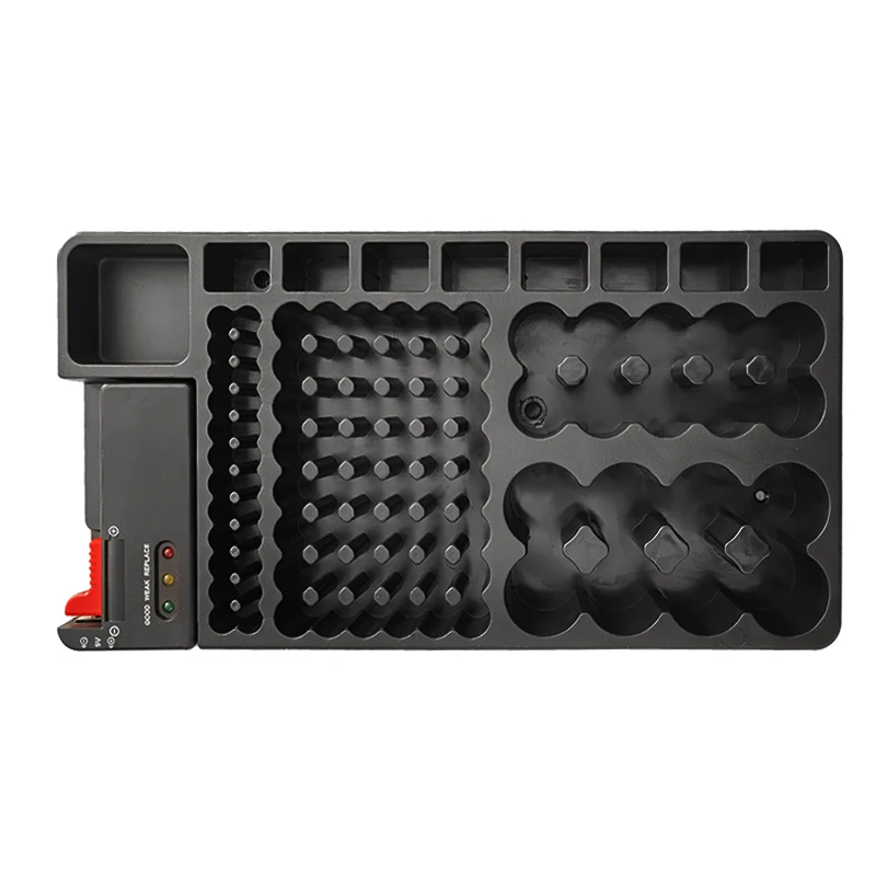 Convenience The Battery Organizer Storage Case with Removable Battery Tester Checker For Home ANDF889
Convenience The Battery Organizer Storage Case with Removable Battery Tester Checker For Home ANDF889