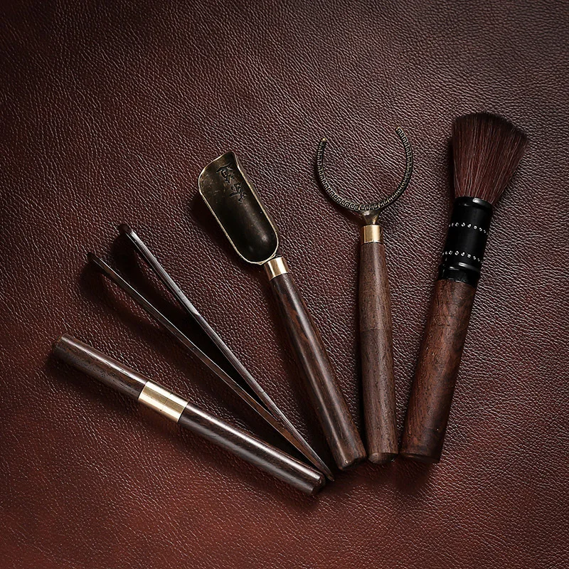 Tea Utenslis Ebony Solid Wood Tea Ceremony Six Gentlemen Set Kung Fu Tea Set Sccessories Tea Tools
Tea Utenslis Ebony Solid Wood Tea Ceremony Six Gentlemen Set Kung Fu Tea Set Sccessories Tea Tools