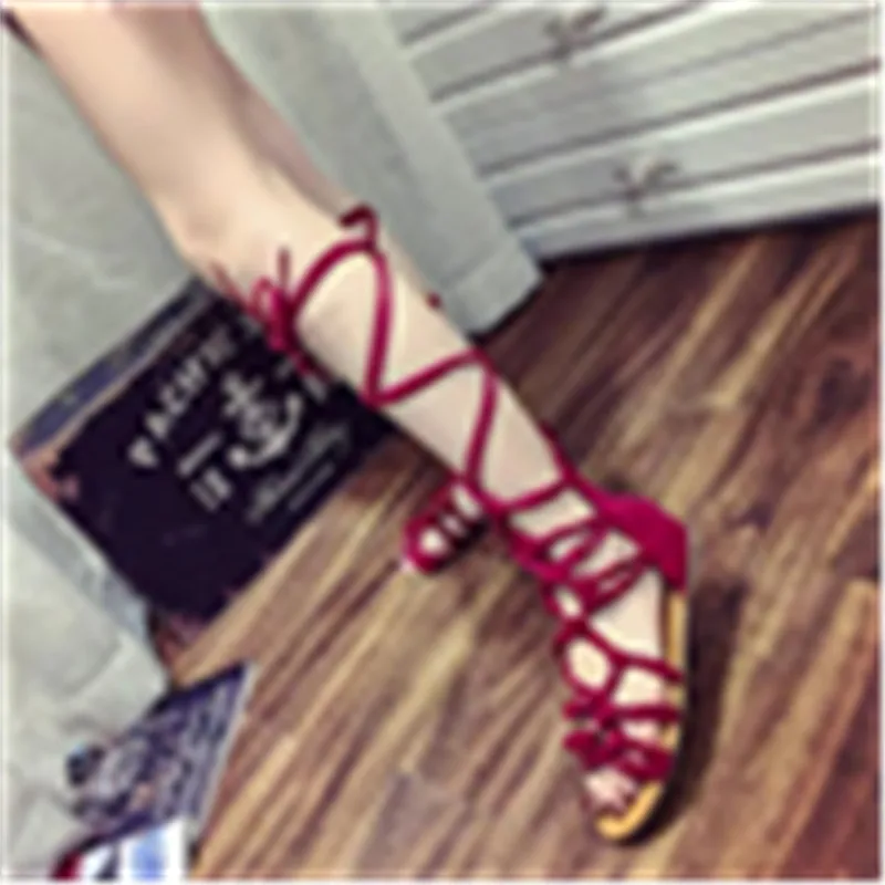 Female Summer Hollow Ankle Boot Roman Gladiator Bandage Sandals Women Cross Straps Open Toe Sandals Women Flat Shoes
Female Summer Hollow Ankle Boot Roman Gladiator Bandage Sandals Women Cross Straps Open Toe Sandals Women Flat Shoes