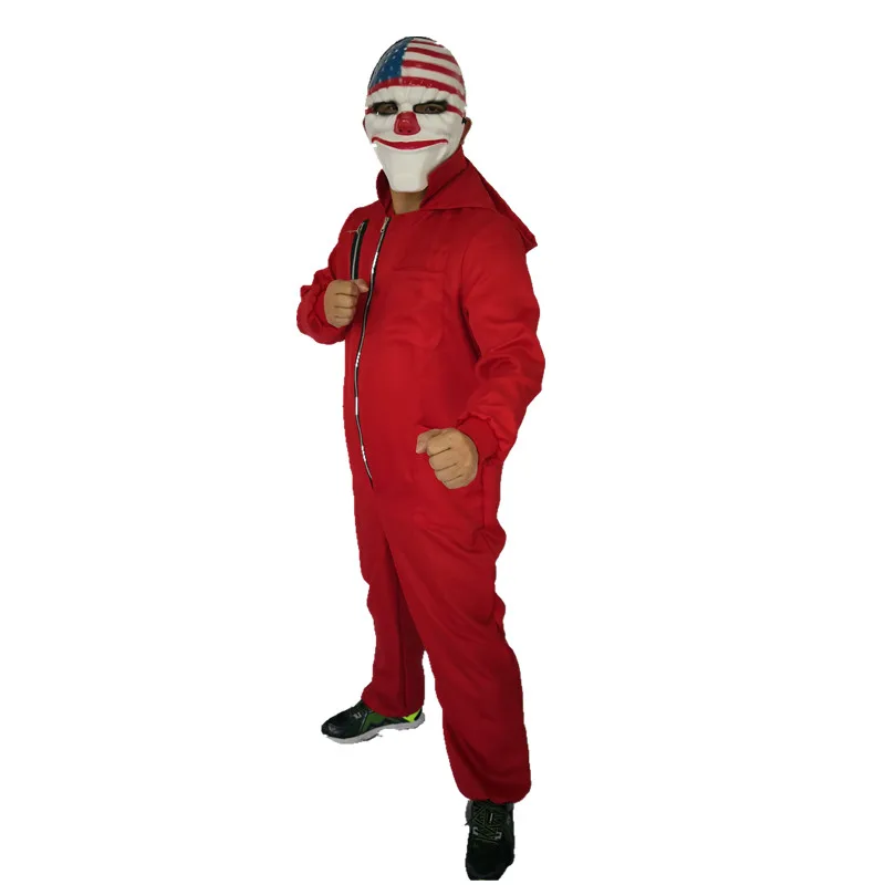 New Payday 2 Halloween Horrible Clown Mask Costume Salvador Dali Movie The House of Paper La Casa De Papel Cosplay Masks Costume
New Payday 2 Halloween Horrible Clown Mask Costume Salvador Dali Movie The House of Paper La Casa De Papel Cosplay Masks Costume