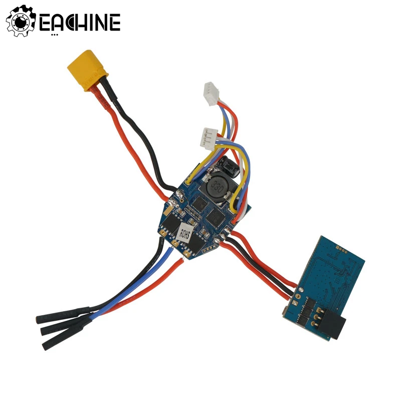 Eachine E160 Запчасти для радиоуправляемого вертолета Brushless 20A ESC Поддержка 2-4S литий-полимерная батарея с 2A BEC
Eachine E160 Запчасти для радиоуправляемого вертолета Brushless 20A ESC Поддержка 2-4S литий-полимерная батарея с 2A BEC