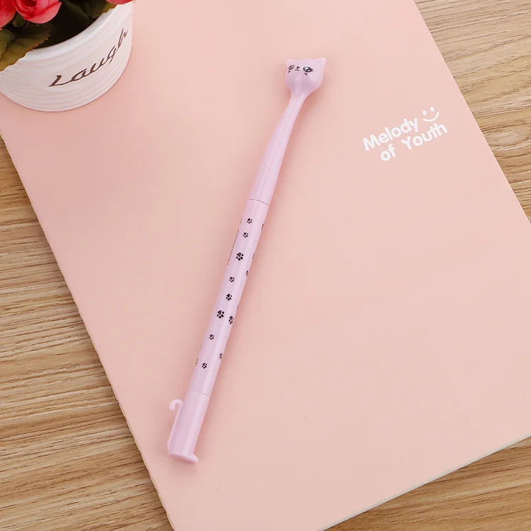 0.5mm Black Ink Kawaii Tall Cat Gel Pen Cute Creative Cartoon Writing Handles Pens Office Stationery Students School Supplies
0.5mm Black Ink Kawaii Tall Cat Gel Pen Cute Creative Cartoon Writing Handles Pens Office Stationery Students School Supplies