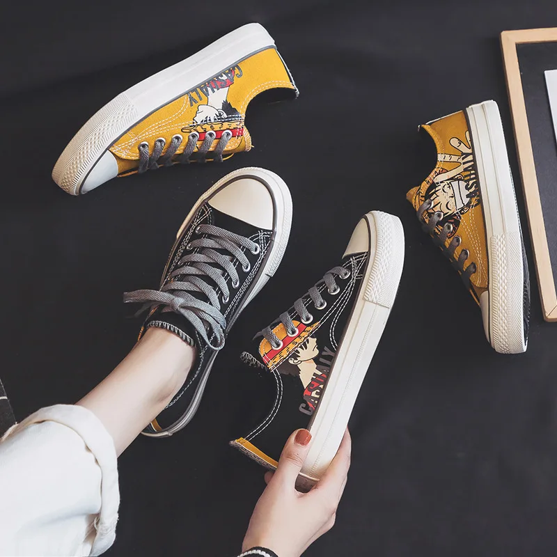 INS Canvas Shoes Woman 2020 Autumn New Student Running Vulcanized Shoes Graffiti Breathable Flat Women Casual Shoes Plus Size
INS Canvas Shoes Woman 2020 Autumn New Student Running Vulcanized Shoes Graffiti Breathable Flat Women Casual Shoes Plus Size