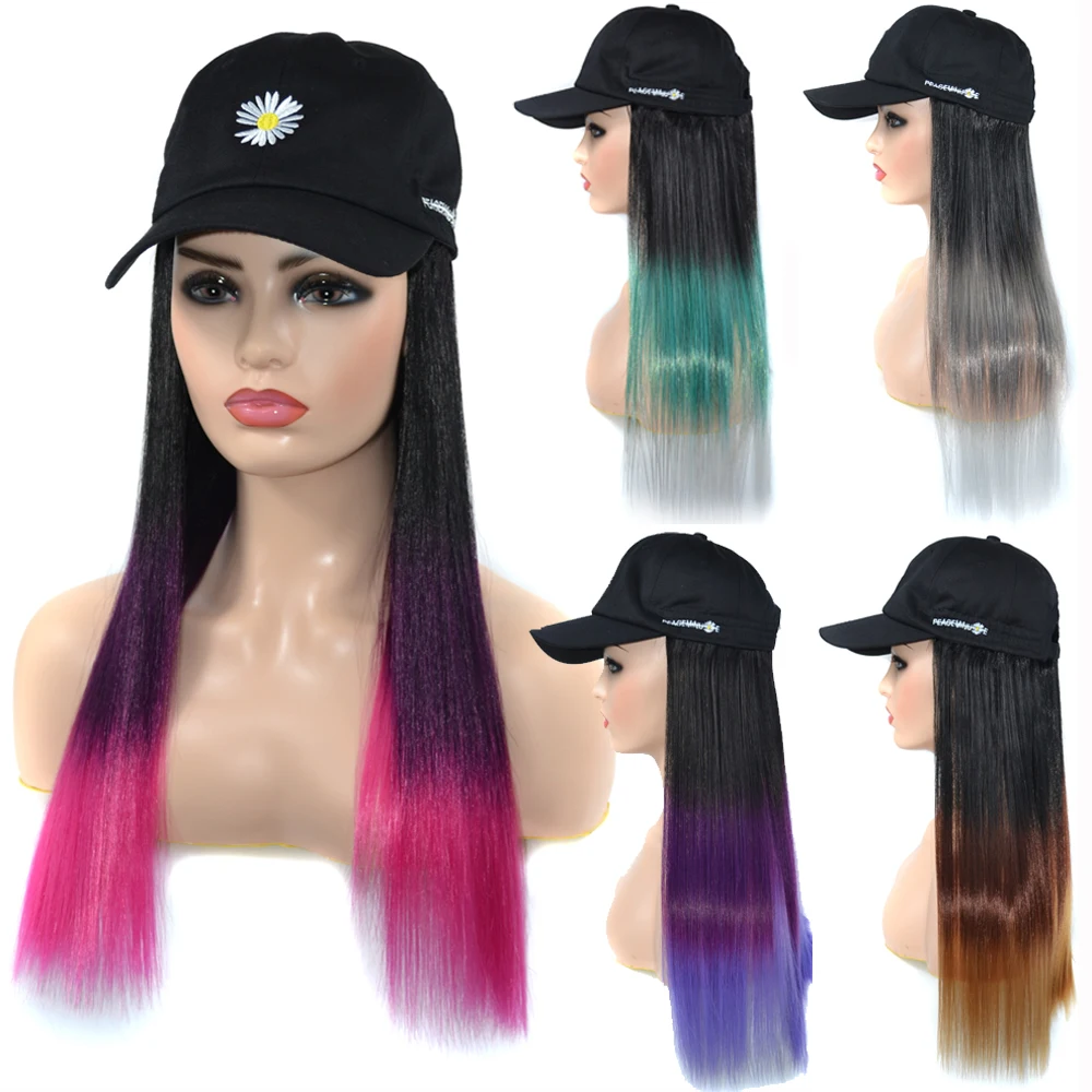 ZM Hairnet red same small daisy hat wig straight duck tongue cap color gradual change long straight hair hat wig integration
ZM Hairnet red same small daisy hat wig straight duck tongue cap color gradual change long straight hair hat wig integration