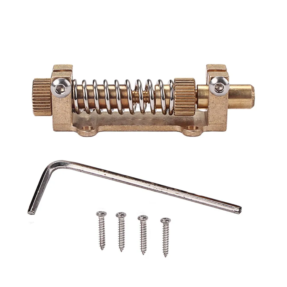 Brass Adjuster Tremsetter Tremolo Stabilizing Guitar Bridge For Electric Guitars Eliminates Annoying Flutter Guitar Upgrade Part
Brass Adjuster Tremsetter Tremolo Stabilizing Guitar Bridge For Electric Guitars Eliminates Annoying Flutter Guitar Upgrade Part