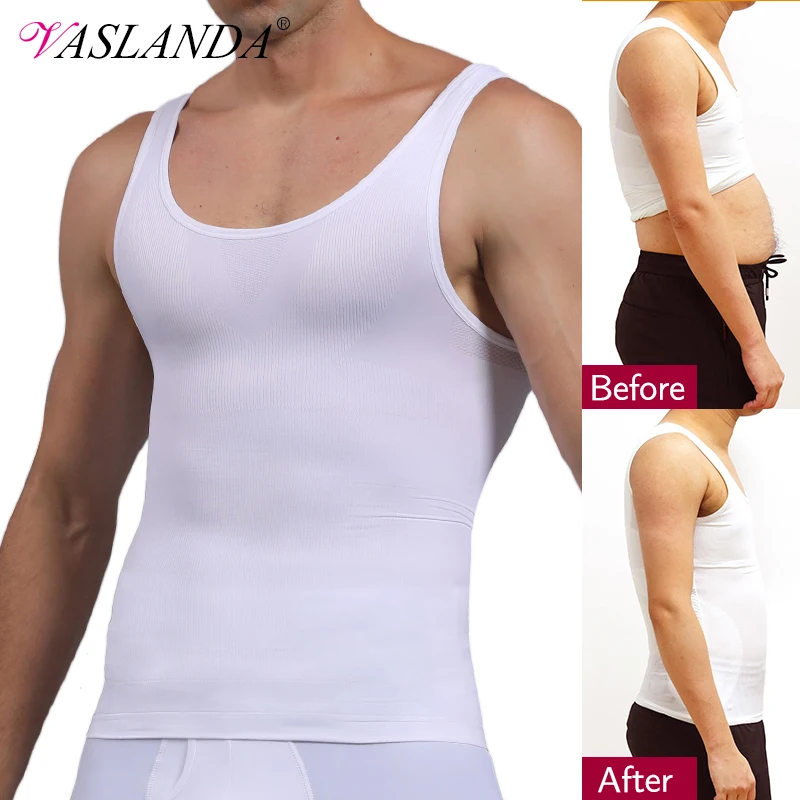 Mens Body Shaper Waist Cincher Vest Slimming Underwear Compression Shirts Weight Loss Workout Tank Tops Tummy Control Corsets
Mens Body Shaper Waist Cincher Vest Slimming Underwear Compression Shirts Weight Loss Workout Tank Tops Tummy Control Corsets