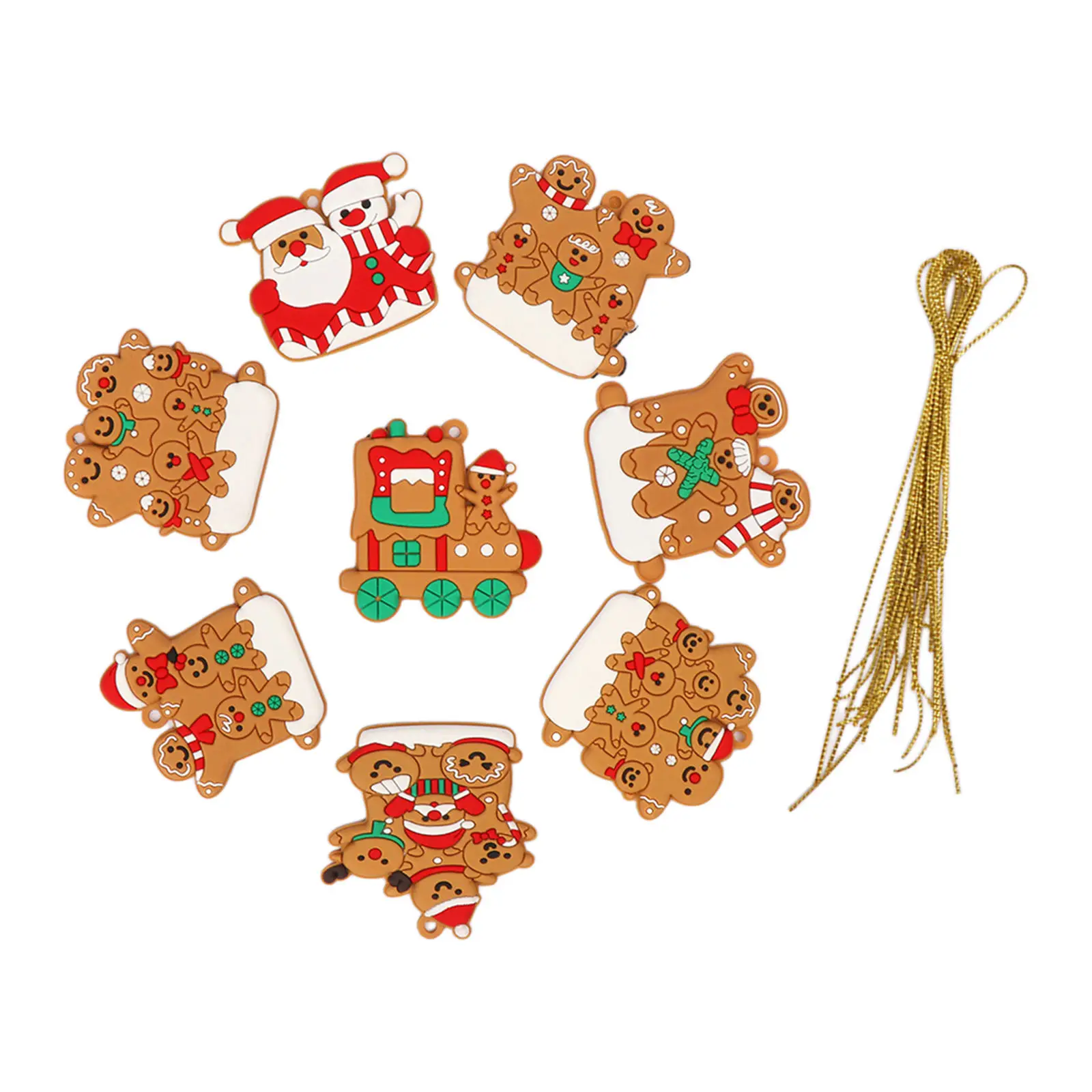 8Pcs Christmas Tree Hanging Decorations Ornament Indoor Christmas Decorations for Christmas Home Wedding Party
8Pcs Christmas Tree Hanging Decorations Ornament Indoor Christmas Decorations for Christmas Home Wedding Party