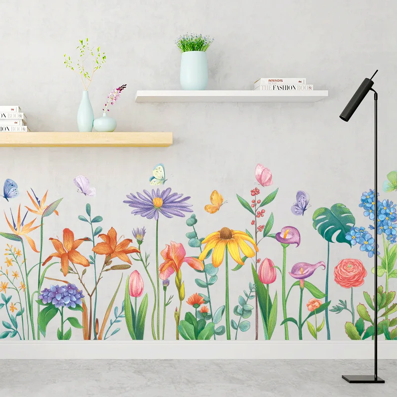 Colorful Flowers Wall Stickers for Living room Bedroom TV Sofa Background Removable DIY Wall Decals Art Home Decor
Colorful Flowers Wall Stickers for Living room Bedroom TV Sofa Background Removable DIY Wall Decals Art Home Decor