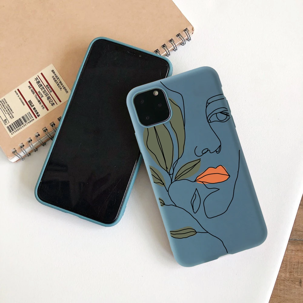 Art Retro Abstract Face Line Phone Case For iPhone 12 Mini X Xs XR 11 Pro Max 7 8 Puls 6 6S SE 2020 Fashion Cute Anti-fall Cover
Art Retro Abstract Face Line Phone Case For iPhone 12 Mini X Xs XR 11 Pro Max 7 8 Puls 6 6S SE 2020 Fashion Cute Anti-fall Cover