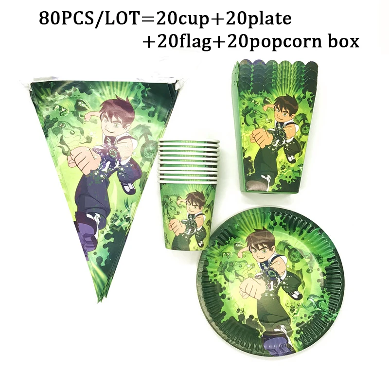 Ben 10 Theme Disposable Party Tableware Cup Plate Flag Bening 10 Birthday Party Supplies Baby Shower Kids Birthday Party Hats
Ben 10 Theme Disposable Party Tableware Cup Plate Flag Bening 10 Birthday Party Supplies Baby Shower Kids Birthday Party Hats