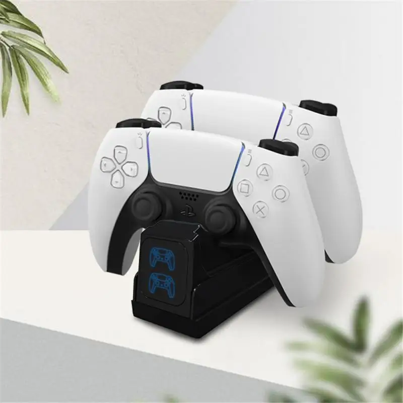 New Dual Fast Charger For PS5 Wireless Controller USB Type-C Charging Cradle Dock Station For Sony PlayStation5 Joystick Gamepad
New Dual Fast Charger For PS5 Wireless Controller USB Type-C Charging Cradle Dock Station For Sony PlayStation5 Joystick Gamepad