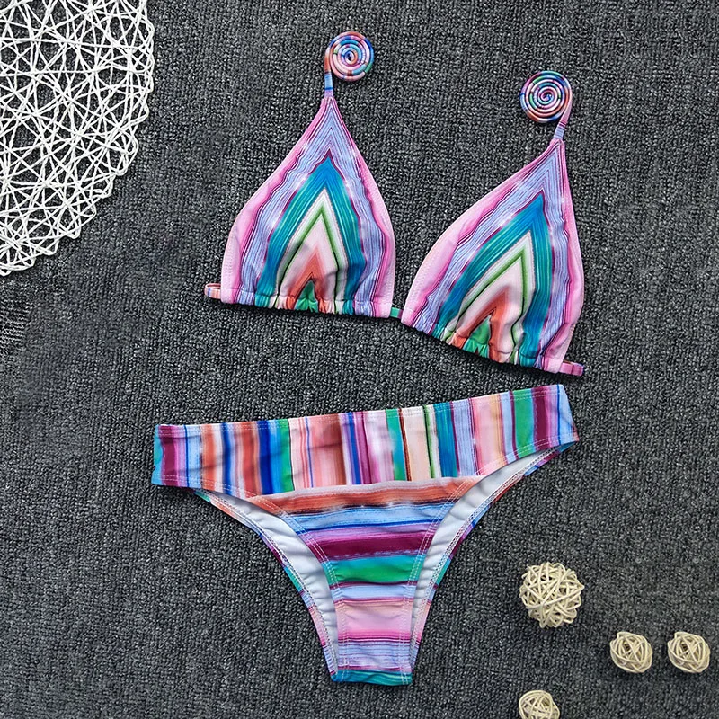 Sexy Print Sling High Quality Three-piece Set Swimwear Women Bikinis 2021 Mujer New Push Up Piece Piece Bathing Swimsuit
Sexy Print Sling High Quality Three-piece Set Swimwear Women Bikinis 2021 Mujer New Push Up Piece Piece Bathing Swimsuit