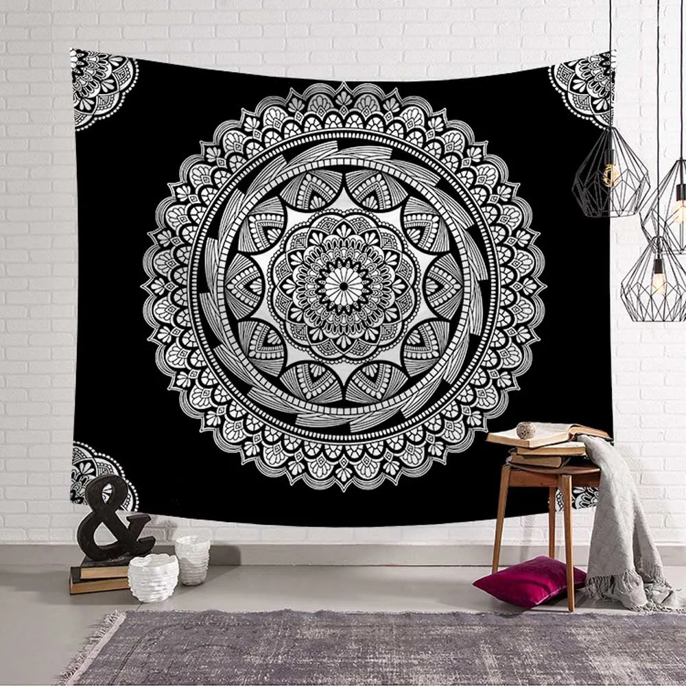 Tapestry Wall Hanging Polyester Indian Mandala Pattern Blanket Bedspread New Animal Printed Ethnic Art Blankets Home Decorations
Tapestry Wall Hanging Polyester Indian Mandala Pattern Blanket Bedspread New Animal Printed Ethnic Art Blankets Home Decorations