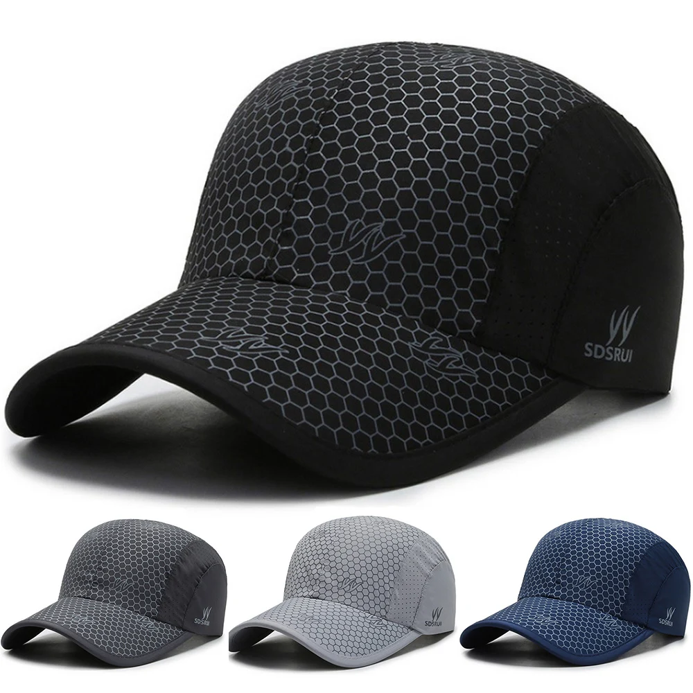 Clape Baseball Cap Quick Dry Dad Hat Unisex Summer Solid Thin Mesh Portable Quick Dry Breathable Sun Hat Golf Tennis Running
Clape Baseball Cap Quick Dry Dad Hat Unisex Summer Solid Thin Mesh Portable Quick Dry Breathable Sun Hat Golf Tennis Running