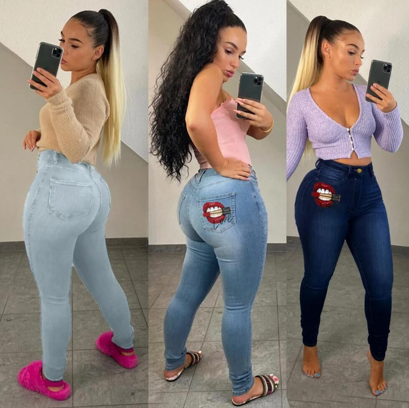 Skinny Distressed Denim Jeans High Waist Women Cut Out Autumn Winter 2021 Pencil Pants Fashion Street Style Trousers
Skinny Distressed Denim Jeans High Waist Women Cut Out Autumn Winter 2021 Pencil Pants Fashion Street Style Trousers