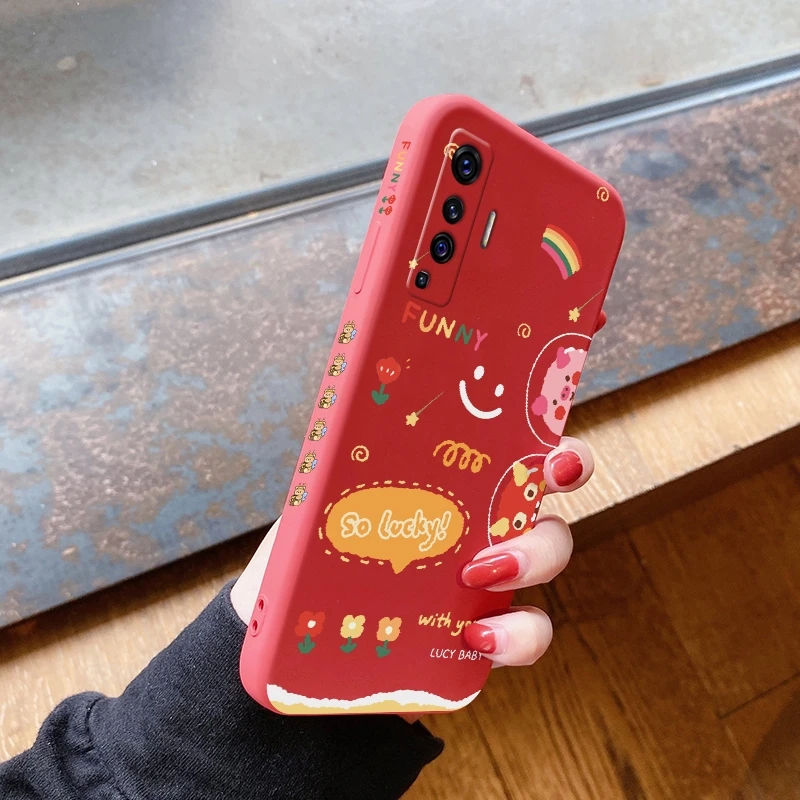For vivo V20 V20 Pro V20 SE X50 X50Pro X60 X60 Pro casing with Lucky Bear pattern Back Cover Anti falling silica gel case
For vivo V20 V20 Pro V20 SE X50 X50Pro X60 X60 Pro casing with Lucky Bear pattern Back Cover Anti falling silica gel case