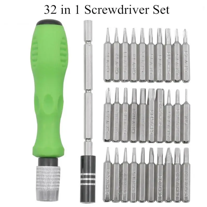 Tool Repair 32 In 1 Screwdriver Set Precision Mini Magnetic Screwdriver Bits Kit Phone Mobile IPad Camera Maintenance
Tool Repair 32 In 1 Screwdriver Set Precision Mini Magnetic Screwdriver Bits Kit Phone Mobile IPad Camera Maintenance