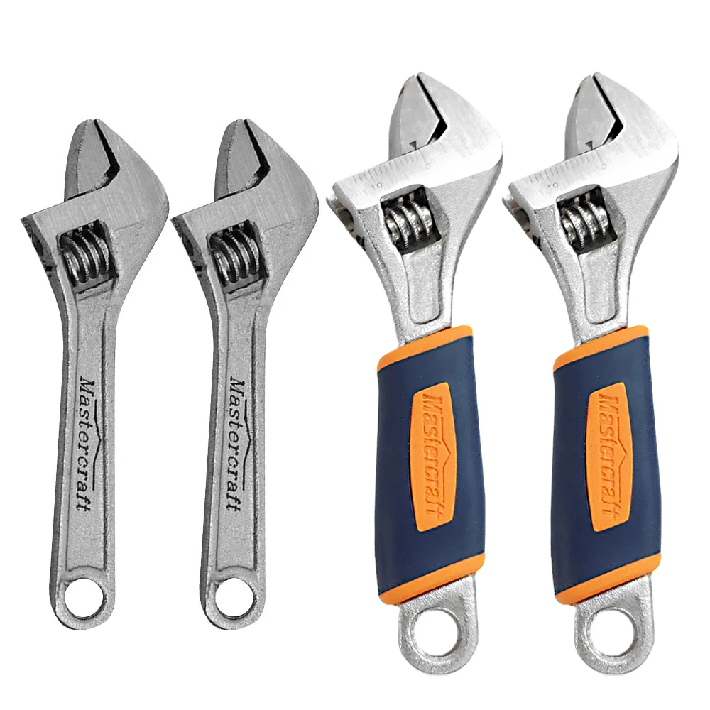 4pcs Adjustable Wrench Set Metal Universal Spanner Mini Nut Key Bathroom Wrench High Strength Metal Repair Hand Tool Jaw Spanner
4pcs Adjustable Wrench Set Metal Universal Spanner Mini Nut Key Bathroom Wrench High Strength Metal Repair Hand Tool Jaw Spanner
