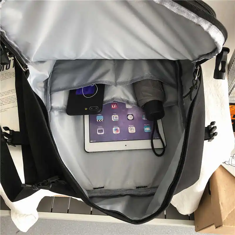 new multi-functional dwaterproof water nylon bag men and women multi-pocket student travel grant
new multi-functional dwaterproof water nylon bag men and women multi-pocket student travel grant