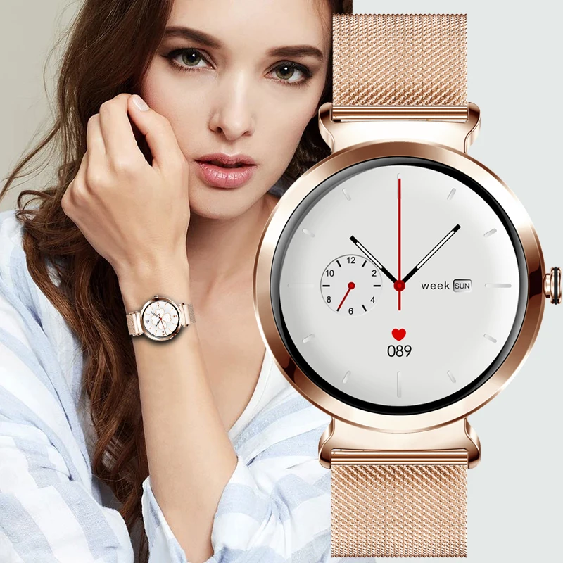 LIGE New Luxury Smart Watch Women Waterproof Sports Fitness Tracker For Android ios Reloj inteligente Fashion Women smart watch
LIGE New Luxury Smart Watch Women Waterproof Sports Fitness Tracker For Android ios Reloj inteligente Fashion Women smart watch
