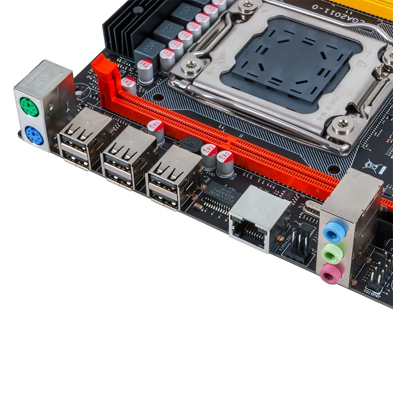 X79-S Chip Computer Motherboard 2011 Pin Supports DDR3 Server ECC Memory E5-2670
X79-S Chip Computer Motherboard 2011 Pin Supports DDR3 Server ECC Memory E5-2670