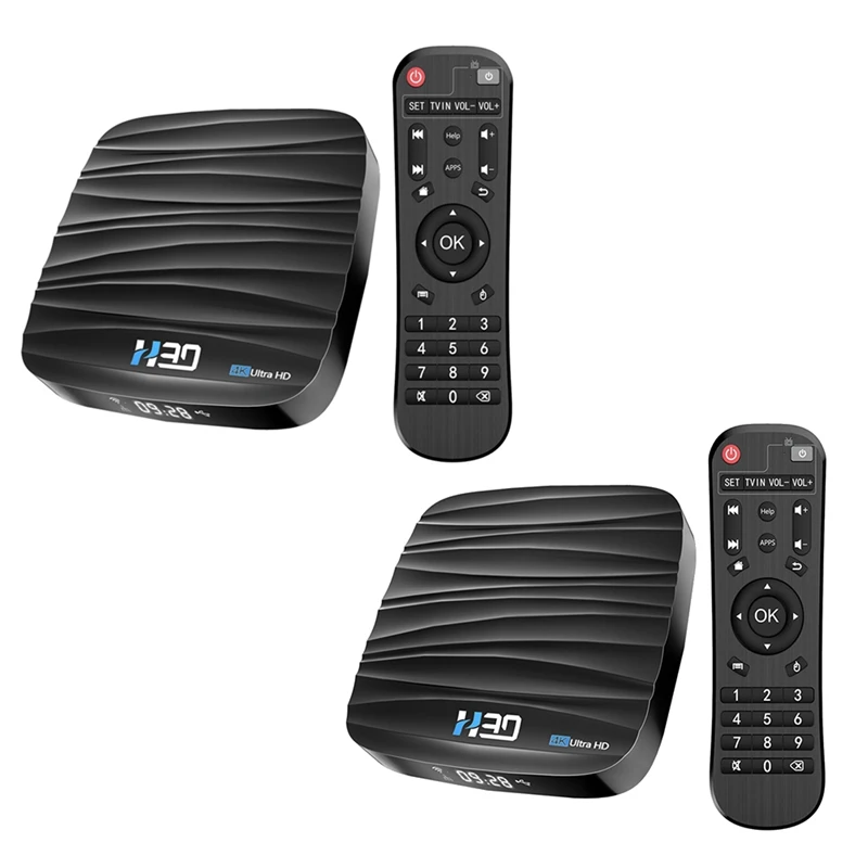 Android TV Box Android 10 4K H.265 Media Player 3D Video 2.4G 5GHz Wifi Bluetooth RK3318 Smart TV Box EU Plug
Android TV Box Android 10 4K H.265 Media Player 3D Video 2.4G 5GHz Wifi Bluetooth RK3318 Smart TV Box EU Plug