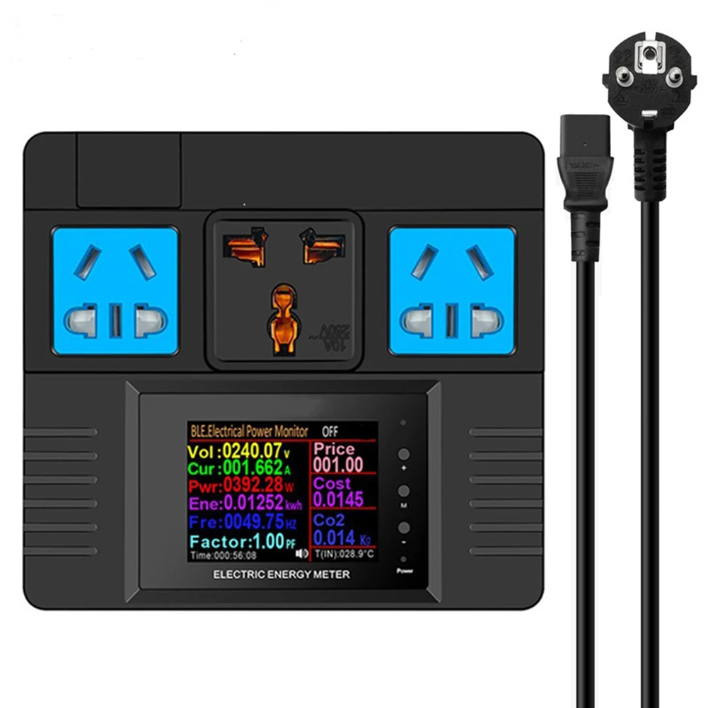 AC85 ~ 265V Voltmeter Ammeter KWS Power Energy Meter LED Digital AC Wattmeter Electric Meter with Reset Function 0 ~ 16A
AC85 ~ 265V Voltmeter Ammeter KWS Power Energy Meter LED Digital AC Wattmeter Electric Meter with Reset Function 0 ~ 16A