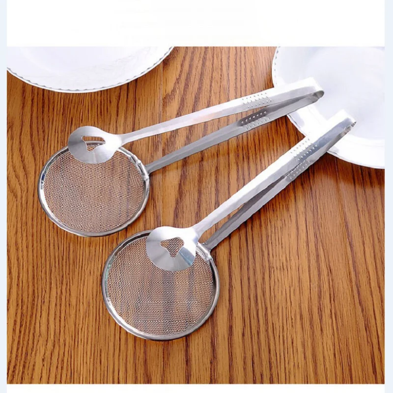 Kitchen Gadgets Multi-functional Stainless Steel Clamp Strainer Filter Spoon with Clip Food Kitchen Oil-Frying Salad BBQ Filter
Kitchen Gadgets Multi-functional Stainless Steel Clamp Strainer Filter Spoon with Clip Food Kitchen Oil-Frying Salad BBQ Filter