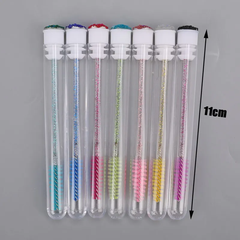 Eyelash brush With Tube Eyebrow Mascara Wand Applicator For Eyelash Extension Makeup Brushes Tools
Eyelash brush With Tube Eyebrow Mascara Wand Applicator For Eyelash Extension Makeup Brushes Tools