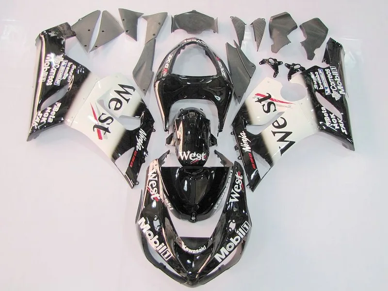 100%NEW+ WEST Fairing Kit FOR KAWASAKI NINJA ZX 6R 636 05 06 ZX-6R 05-06 ZX6R 2005 2006 ZX 6R 05 06 Fairings Black White 8SI2
100%NEW+ WEST Fairing Kit FOR KAWASAKI NINJA ZX 6R 636 05 06 ZX-6R 05-06 ZX6R 2005 2006 ZX 6R 05 06 Fairings Black White 8SI2