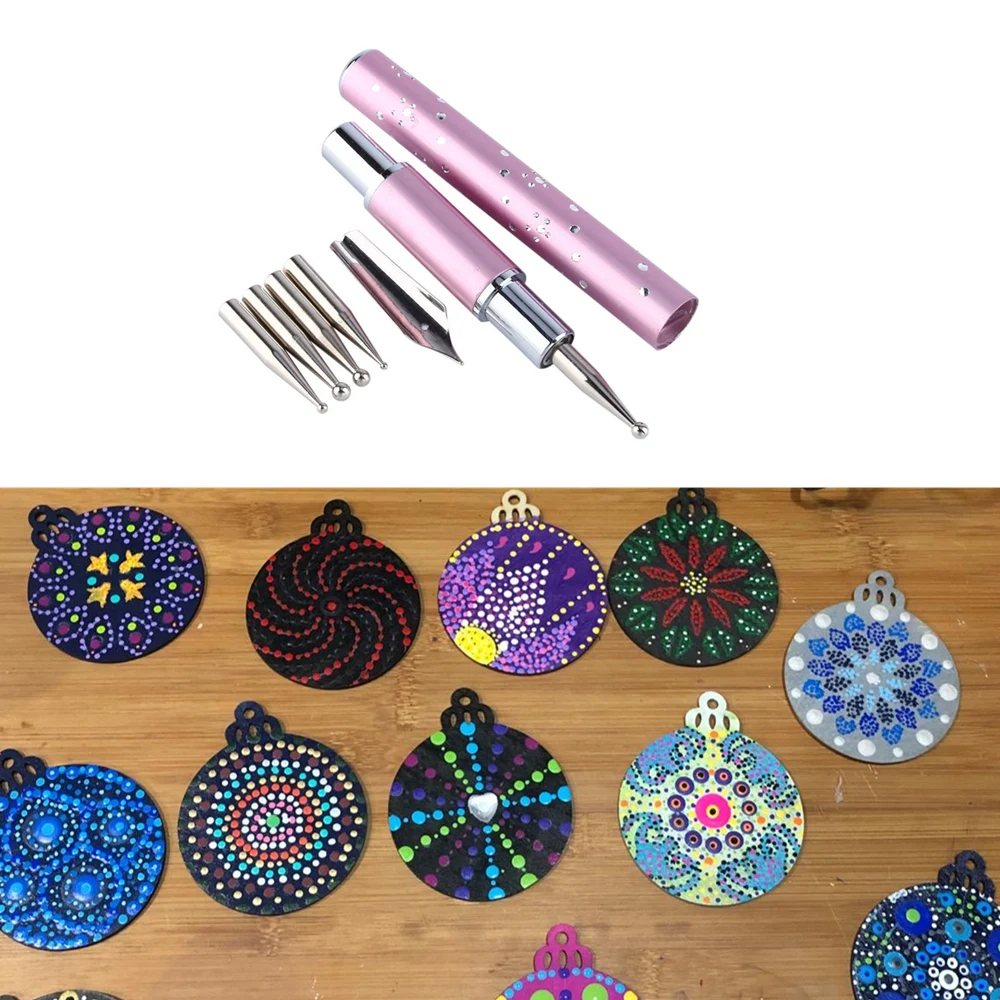 Mandala Dotting Tools Rock Painting Line Pen DIY Stone Embossing Drawing Modeling Tool for Clay Pottery Ceramic Craft Pens
Mandala Dotting Tools Rock Painting Line Pen DIY Stone Embossing Drawing Modeling Tool for Clay Pottery Ceramic Craft Pens
